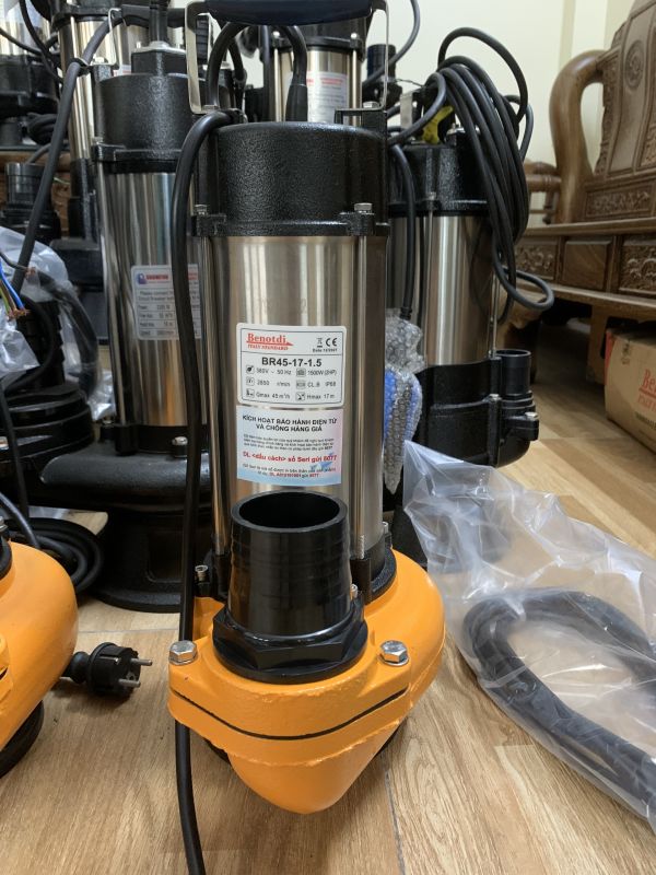 Bơm chìm nước thải BENOTDI BRm45-17-1.5 1.5kw