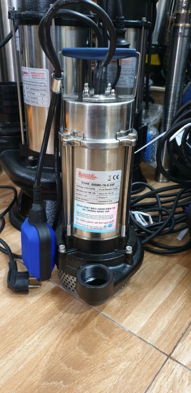 Bơm chìm nước thải BENOTDI BRm6-18-0.55F 0.55kw