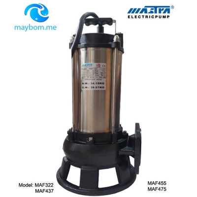 Bơm chìm nước thải Mastra MAF437 – 3.7Kw