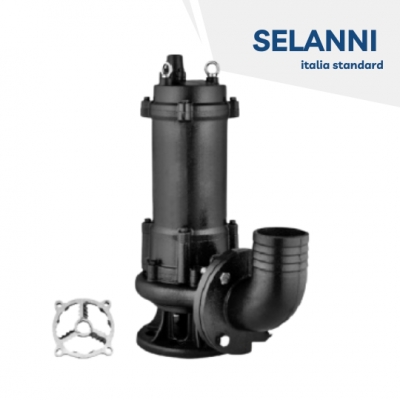 Bơm chìm nước thải Selanni 100WQ80-10-4 4kw Bơm chìm nước thải Selanni 100WQ80-10-4 4kw