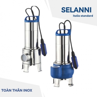Bơm chìm nước thải Selanni SHm12-1F 0.75kw