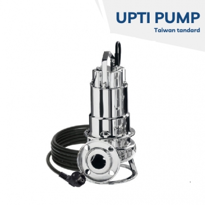 Bơm chìm nước thải inox UPTI DWMT-50-7-3.0 3kw mặt bích